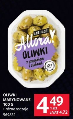 Oliwki marynowane 100 g promocja w Selgros
