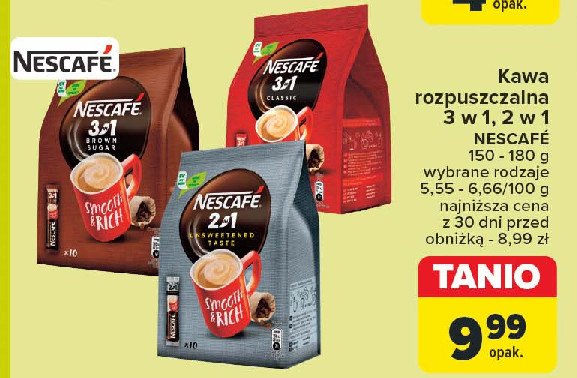 Kawa Nescafe 2in1 classic promocja