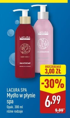 Mydło w płynie spa Lacura Spa Harmony promocja w Aldi