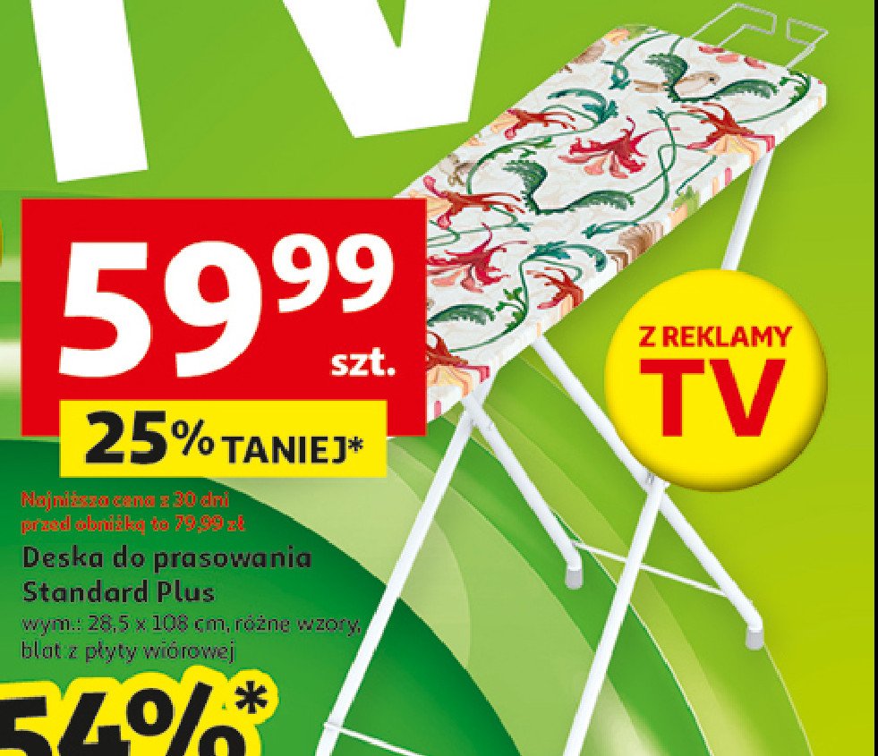 Deska do prasowania standard plus promocja w Auchan