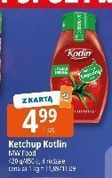 Ketchup Kotlin łagodny 530g 2+1 promocja w Leclerc