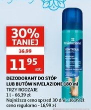 Dezodorant do st贸p kontrola zapachu Nivelazione promocja