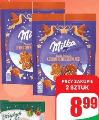 Cukierki czekoladowe Gingerbread  promocja w Dino
