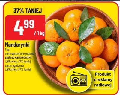 Mandarynki promocja w POLOmarket
