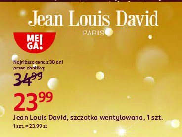 Szczotka do włosów wentylowana Jean louis david promocja