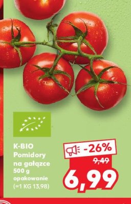 Pomidory gałązka bio K-classic bio promocja