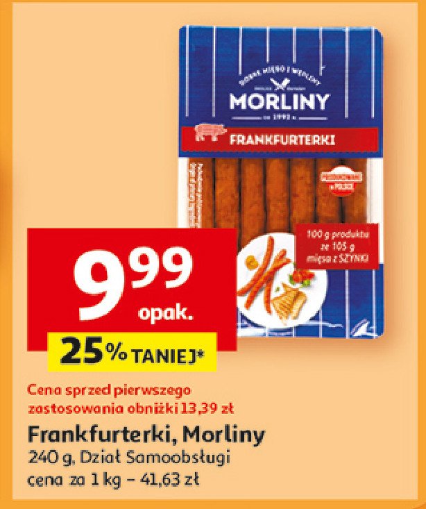 Frankfurterki Morliny promocja w Auchan