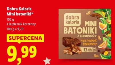 Mini batoniki a la piernik korzenny promocja w Lidl