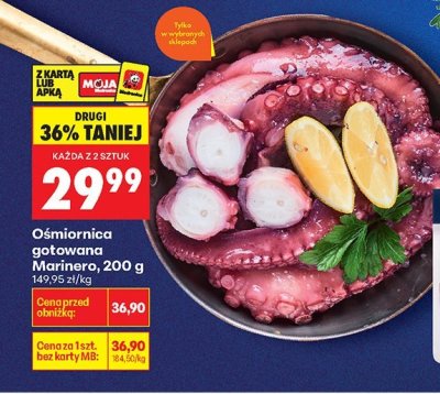 Ośmiornica gotowana promocja w Biedronka