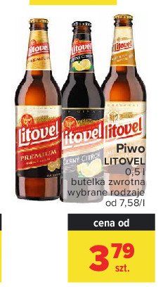 Piwo Litovel miodowe promocja