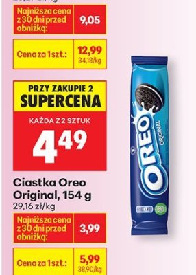 Ciastka Oreo Original promocja w Biedronka