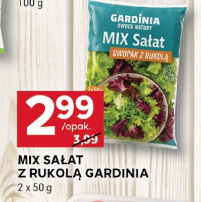 Mix sałat z rukolą Gardinia promocja w Stokrotka