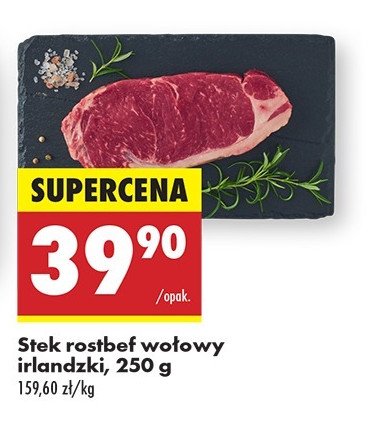 Stek z rostbefu promocja w Biedronka