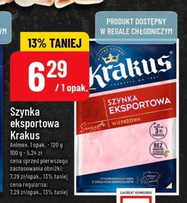 Szynka eksportowa  promocja w POLOmarket
