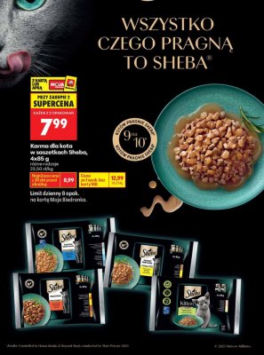 Karma dla kota w saszetkach 4x85g różne rodzaje promocja w Biedronka