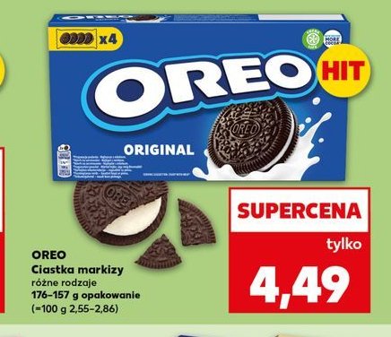 Ciastka original Oreo promocja