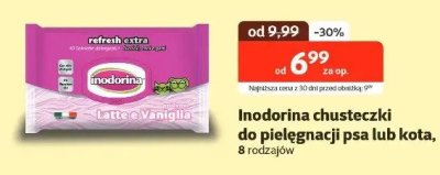 Chusteczki do pielęgnacji psa lub kota, 8 rodzajów promocja w KAKADU