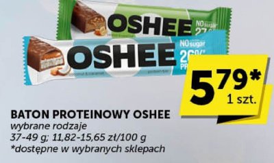 Baton proteinowy Oshee wybrane rodzaje promocja w Euro Sklep