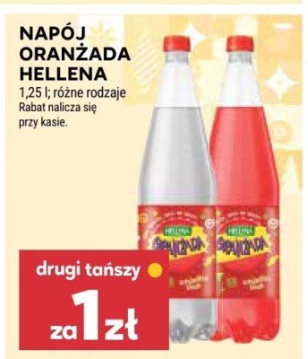 Napój oranżada Hellena różne rodzaje promocja w Stokrotka