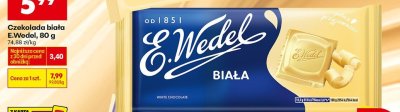 Czekolada biała  promocja w Biedronka