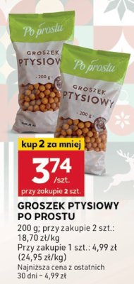 Groszek ptysiowy Po prostu promocja w Stokrotka
