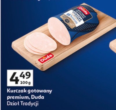 Kurczak gotowany premium Duda promocja w Auchan