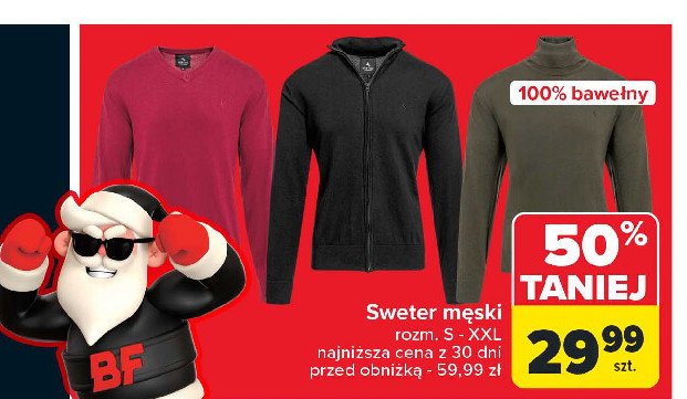 Sweter męski s-xxl promocja