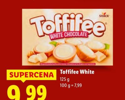 Toffifee White czekolada 125g promocja w Lidl