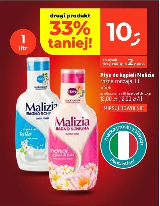 Płyn do kąpania latte promocja