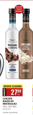 Likier Bazilio Michałki z czekoladą, 500 ml promocja w Biedronka