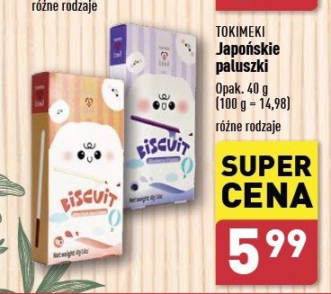 Paluszki japońskie Tokimeki promocja