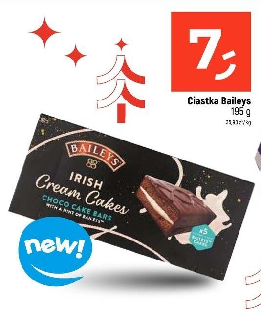 Ciastka Baileys ice cream promocja