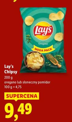 Chipsy słoneczny pomidor promocja w Lidl