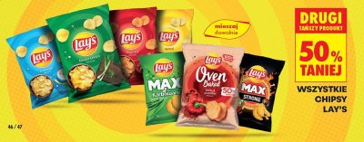 Wszystkie chipsy Lay's promocja w Biedronka