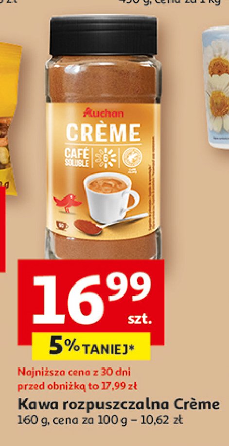 Kawa creme Auchan promocja