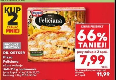 Pizza quattro formaggi Dr. oetker feliciana promocja