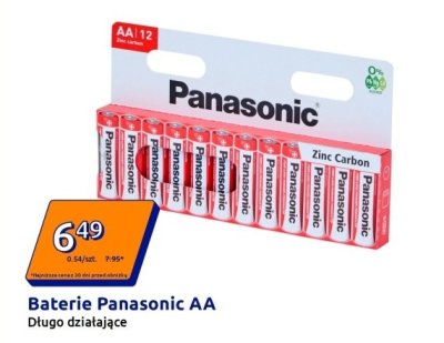 Baterie Panasonic AA Zinc Carbon 12 sztuk promocja w Action