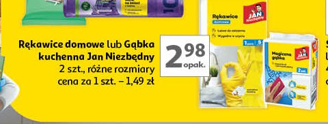 Rękawice domowe Jan niezbędny promocja