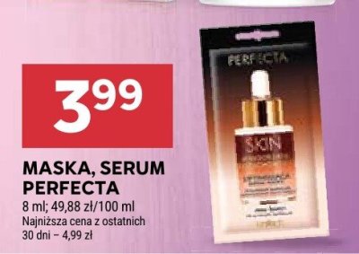 Maska, serum Perfecta różne rodzaje promocja w Stokrotka