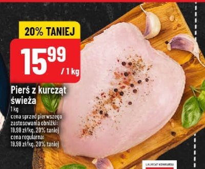 Pierś z kurcząt świeża promocja w POLOmarket