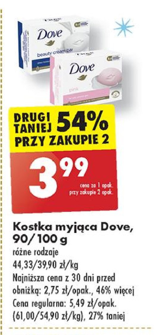 Mydło Dove pink promocja