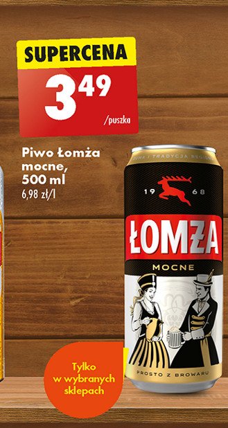 Piwo Łomża mocne promocja