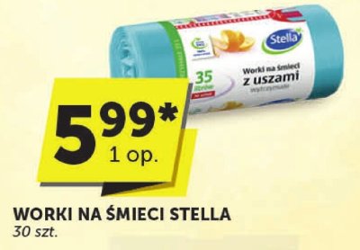 Worki na śmieci Stella 30 szt. promocja w ABC