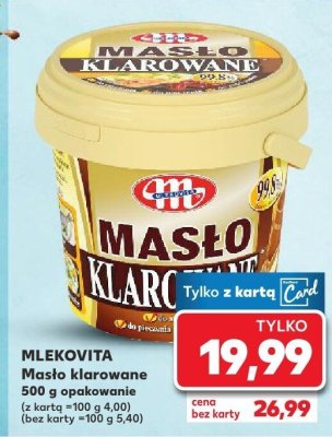 Masło klarowane promocja w Kaufland