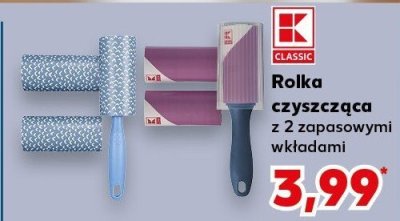 Rolka czyszcząca z 2 zapasowymi wkładami promocja w Kaufland