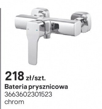 Bateria prysznicowa GoodHome Teesta promocja w Castorama