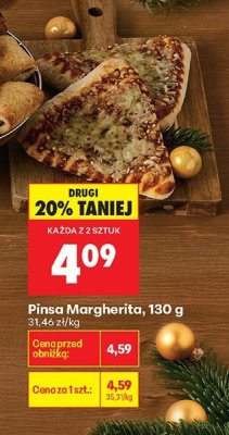 Pinsa Margherita promocja w Biedronka