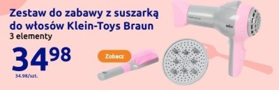 Zestaw do zabawy z suszarką do włosów promocja w Action