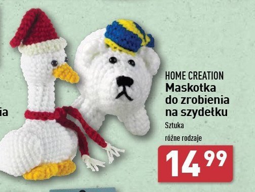 Maskotka do zrobienia na szydełku Home creation promocja