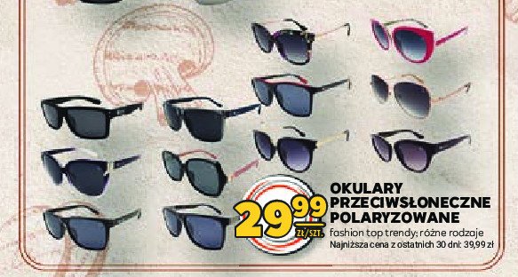 Okulary przeciwsłoneczne polaryzacyjne promocja w Stokrotka